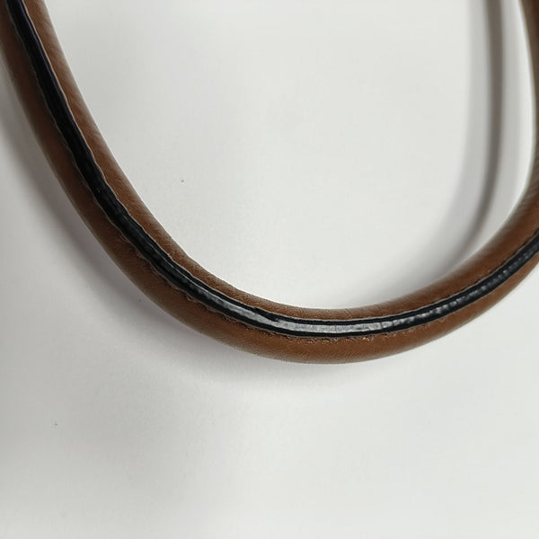 Calfskin Shoulder Bag Brown