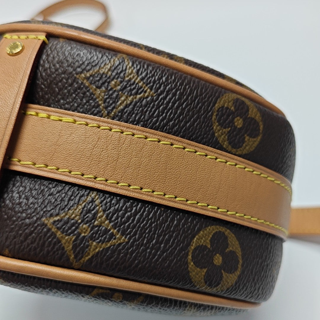 BOITE CHAPEAU PM Monogram Coated Canvas Brown