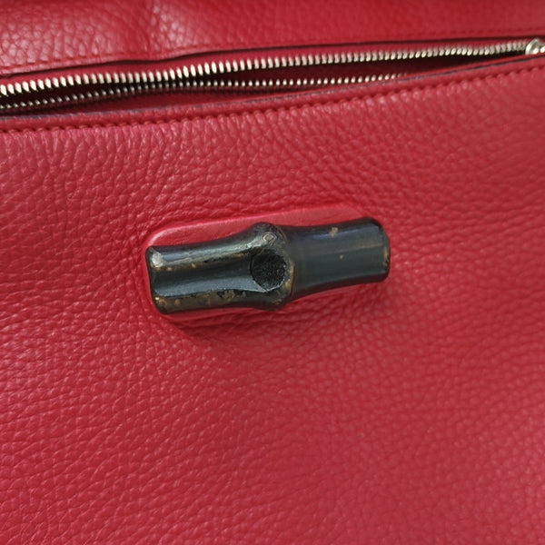 Daily Calfskin Red