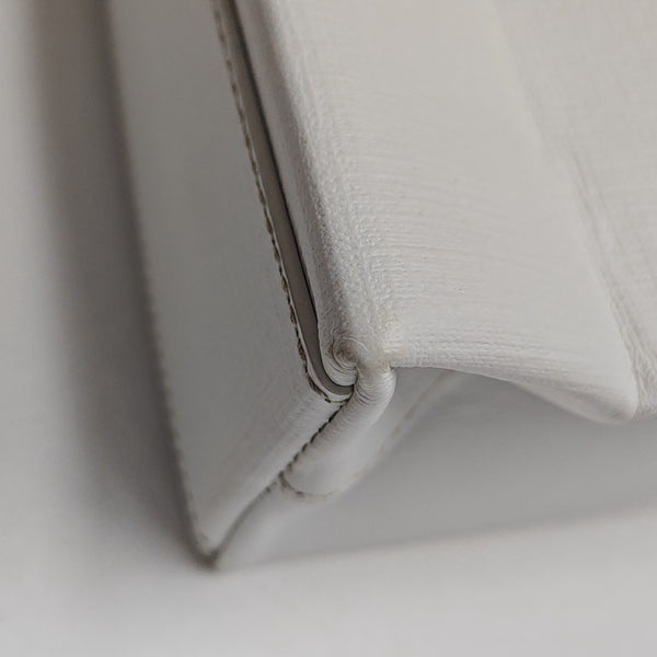 Shopping Bag Super Mini Calfskin White