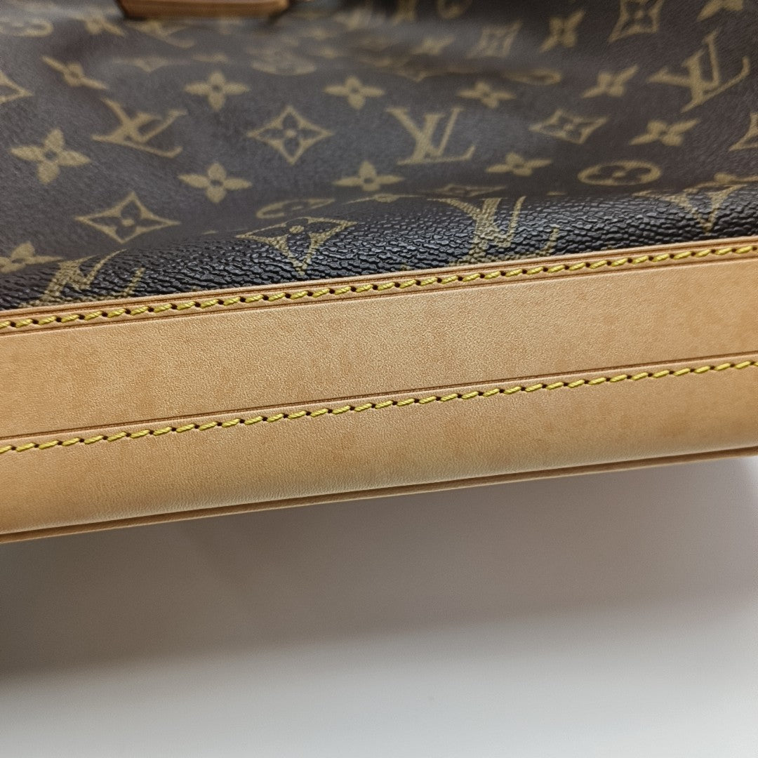 NOÉ GM Monogram Coated Canvas Brown