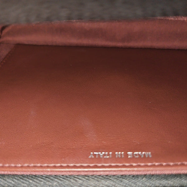 WOC Quilted Grained Calfskin Black