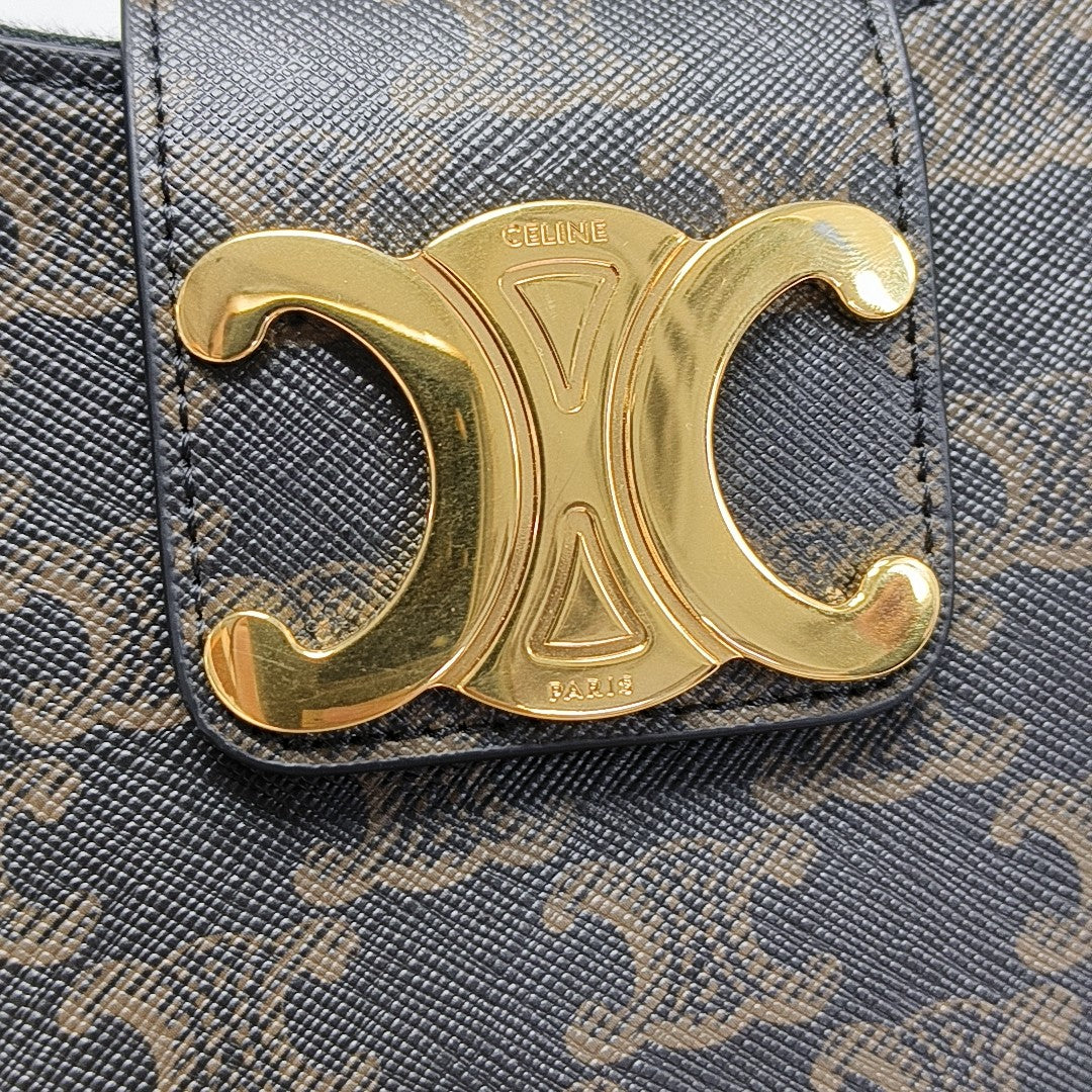 AVA TRIOMPHE Medium Coated Canvas Yellow