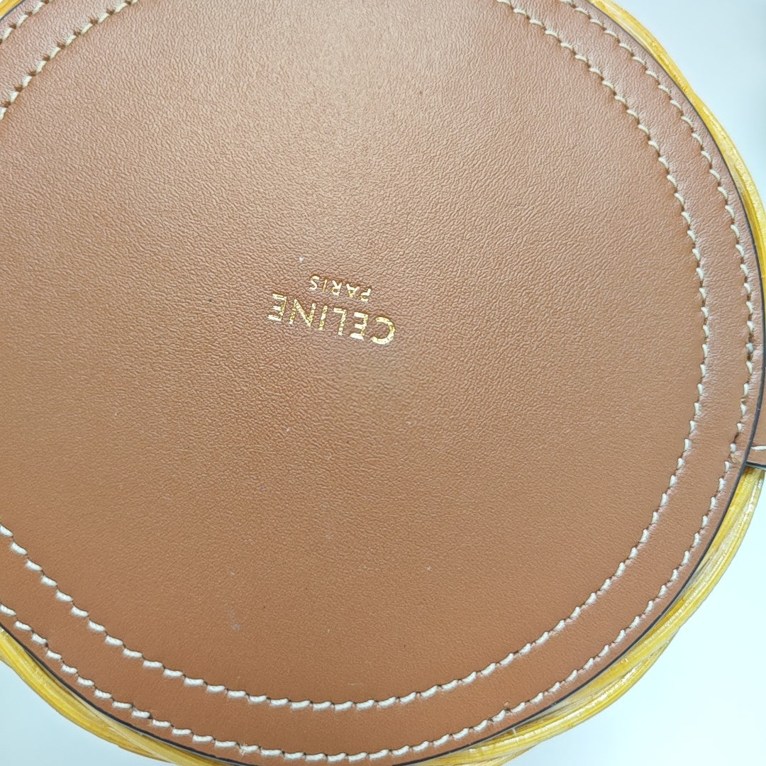 Leather Shoulder Bag Brown