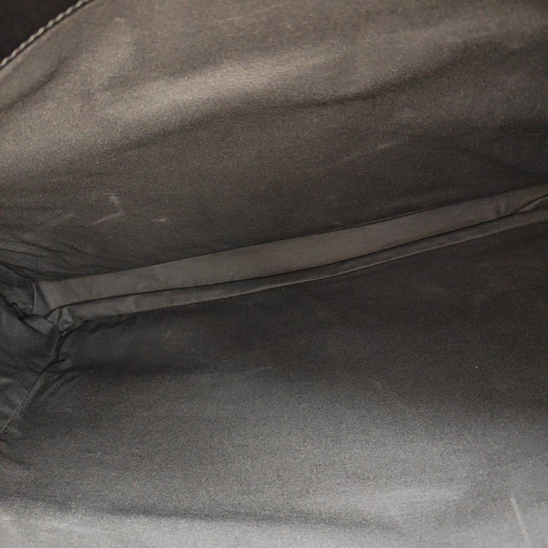 Calfskin Top Handle Bag Black
