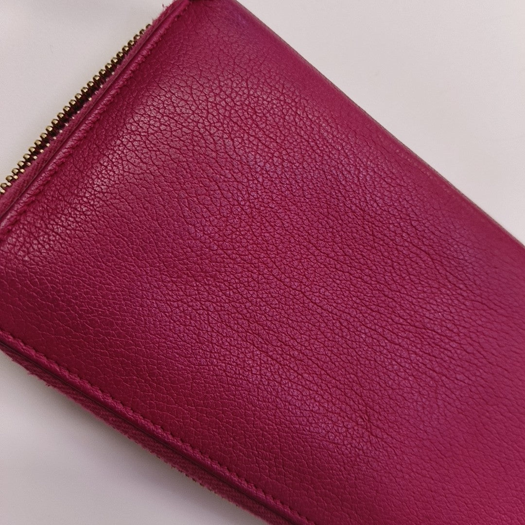 MONOGRAM Calfskin Red Wallet