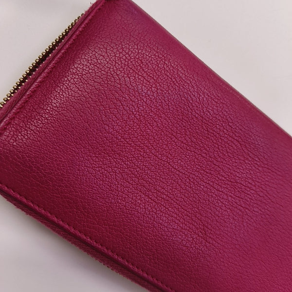 MONOGRAM Calfskin Red Wallet