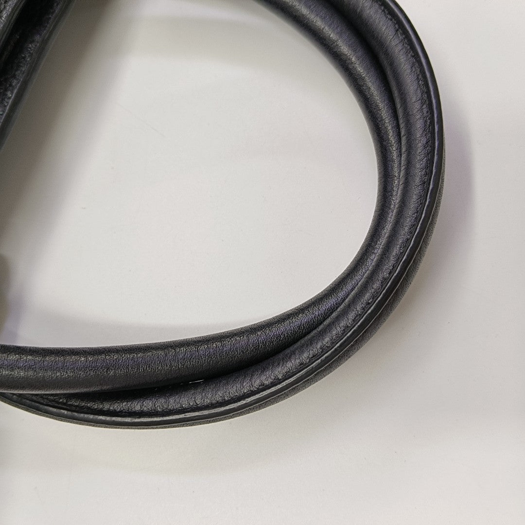 Calfskin Shoulder Bag Black
