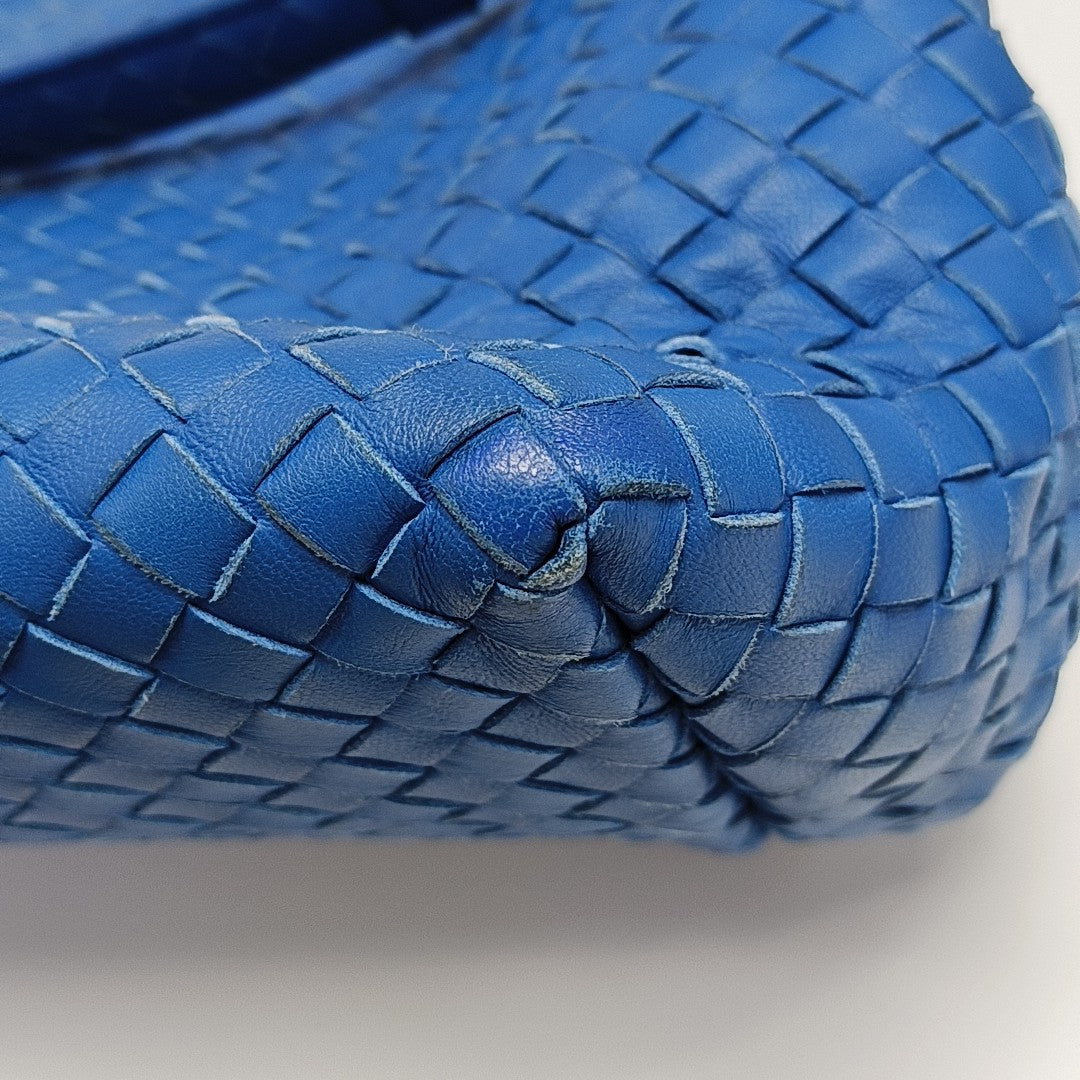Lambskin Tote Bag Blue