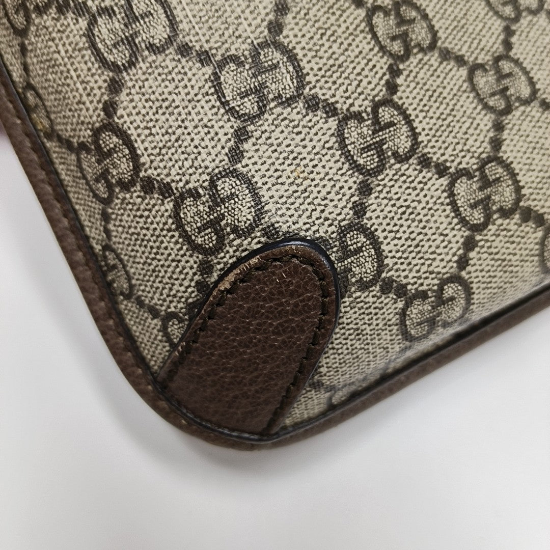 Neo Vintage Monogram Coated Canvas Brown