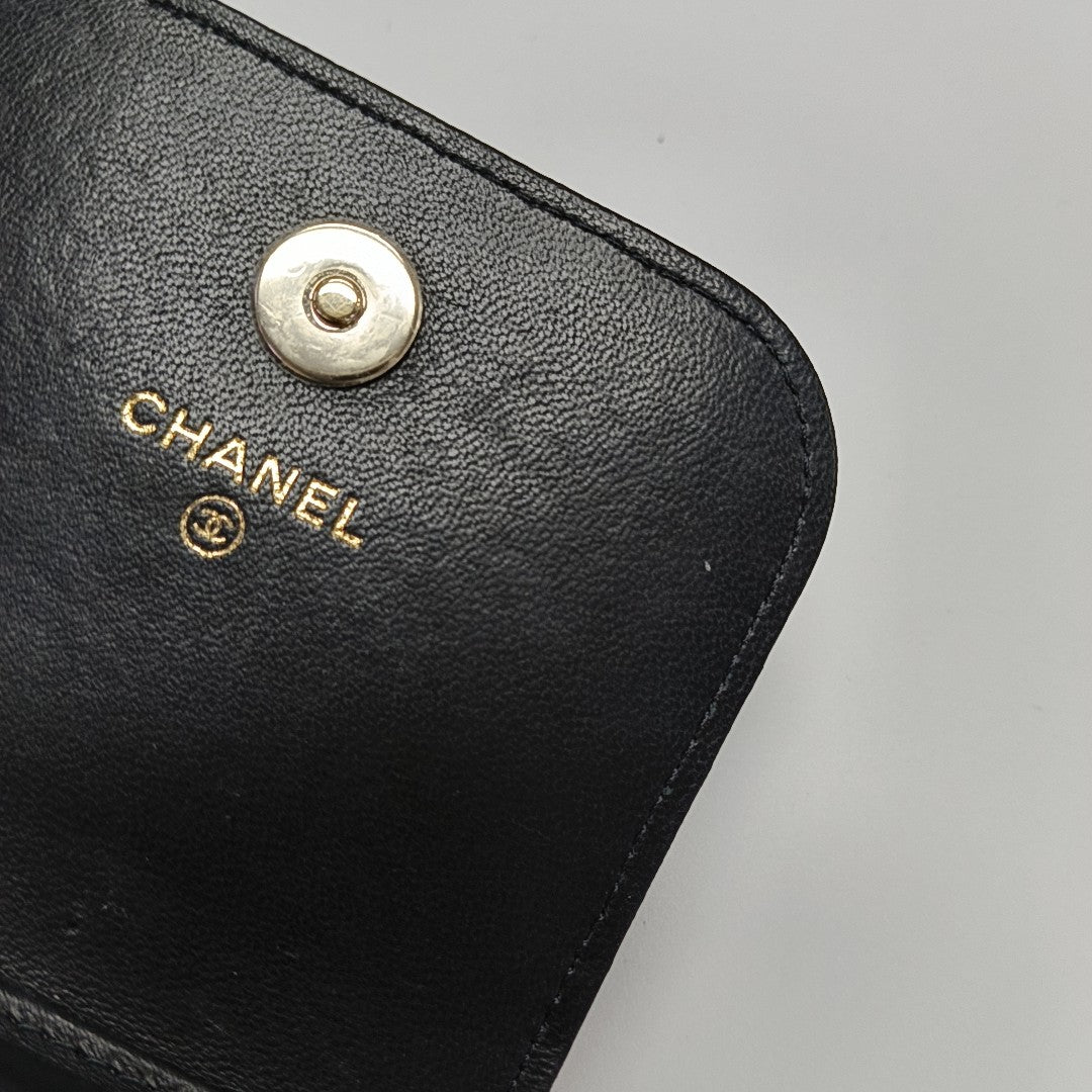 Quilted Lambskin Black