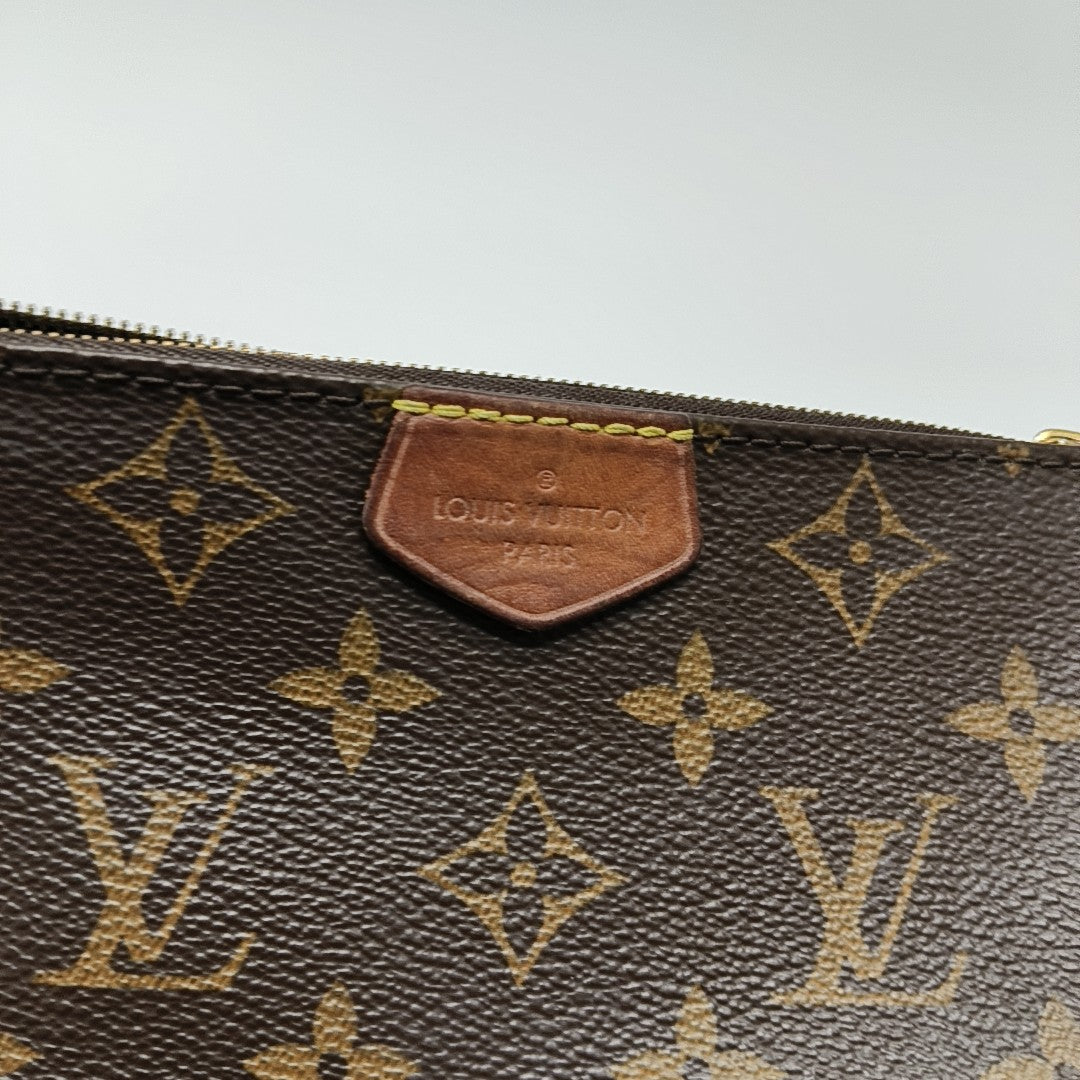 MULTI Monogram Coated Canvas Brown