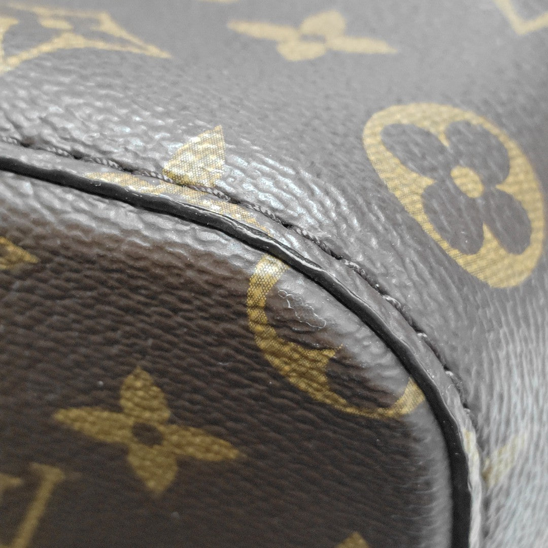 NÉONOÉ MM Monogram Coated Canvas Brown