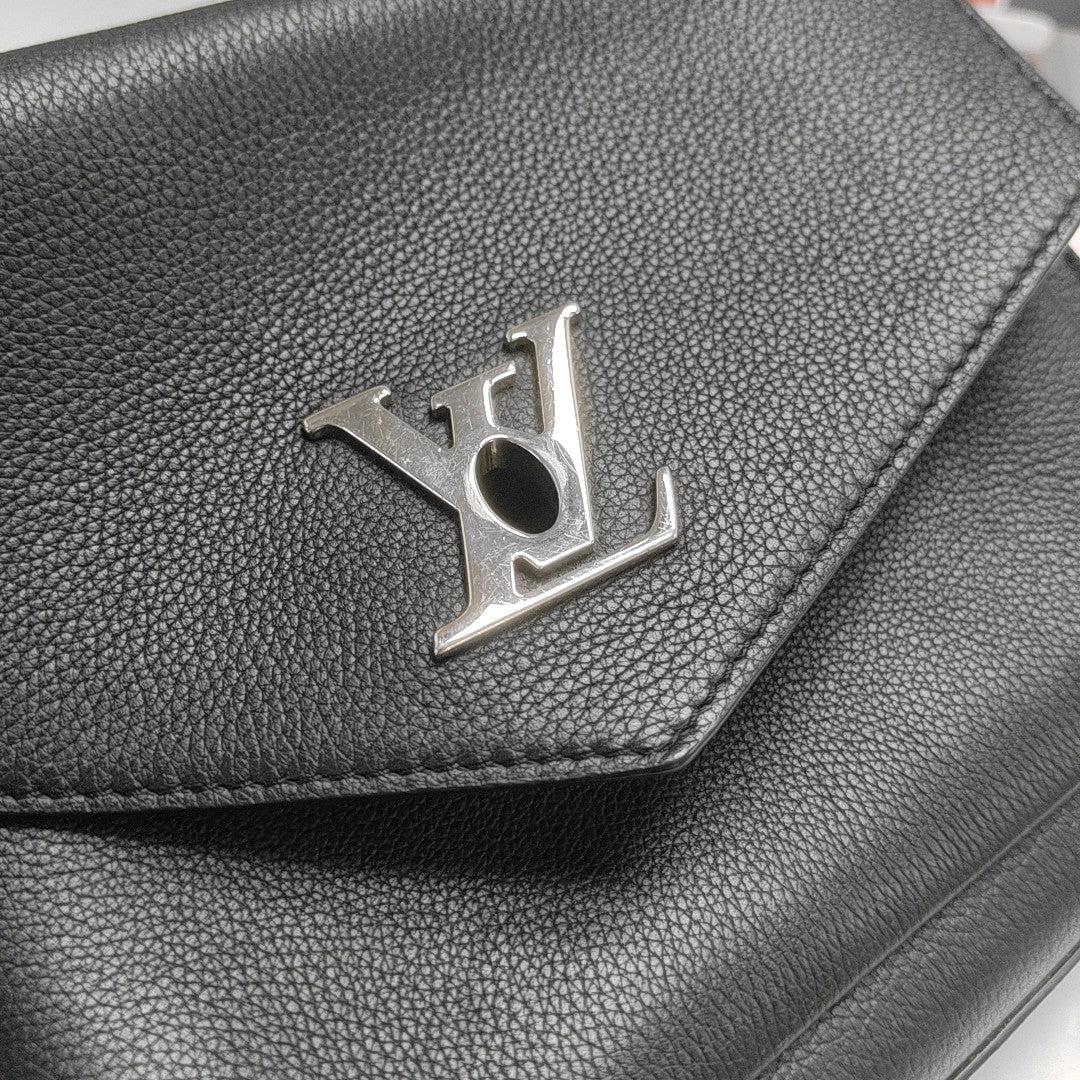 LOCKME BB Calfskin Black
