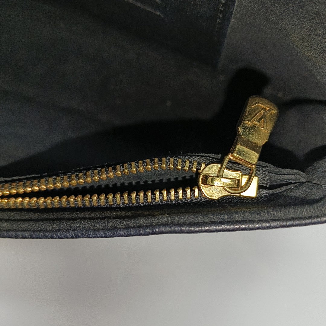 IVY Monogram Calfskin Black