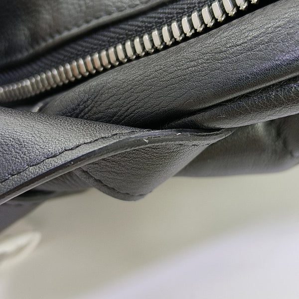 Calfskin Backpack Medium Black