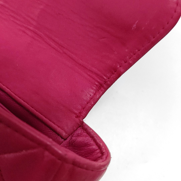 Quilted Lambskin Red