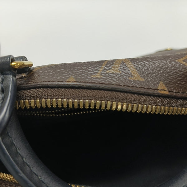 PETITE MALLE Monogram Coated Canvas Brown