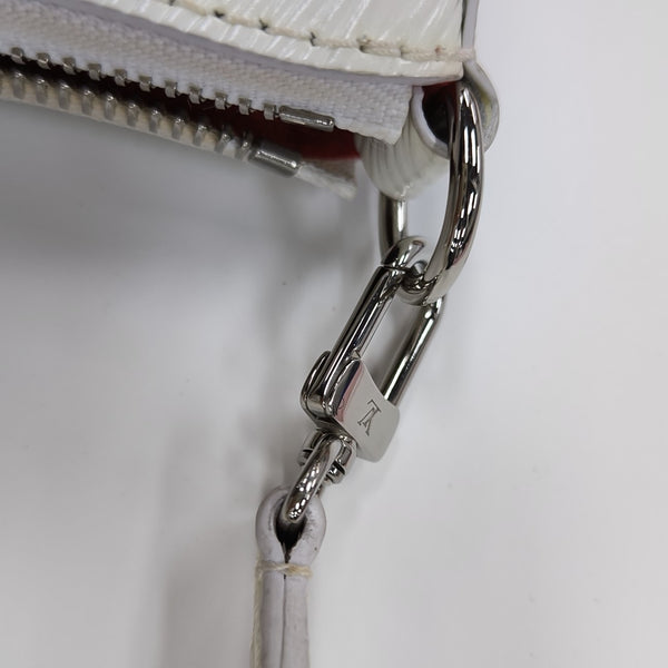 Epi Shoulder Bag White