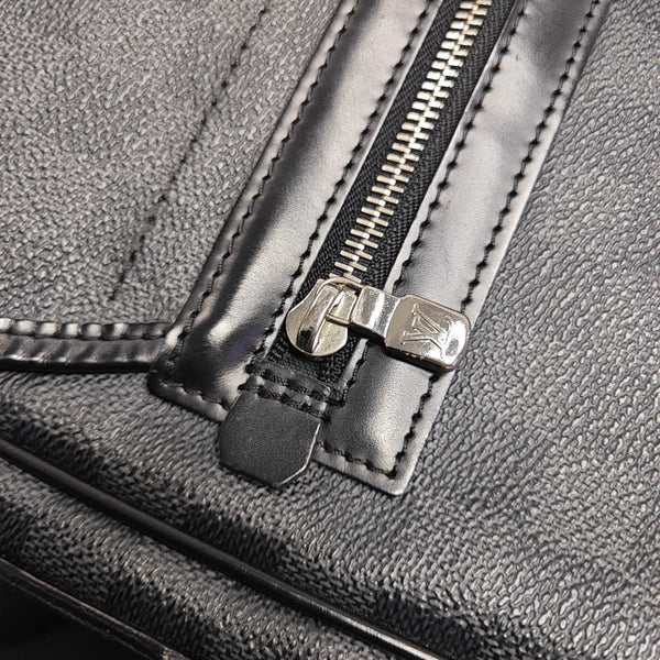 DANIEL Damier Graphite Coated Canvas Gray