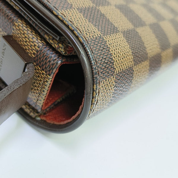 TRIBECA Damier Ebene Coated Canvas Brown