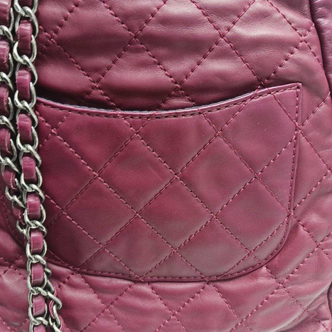 Quilted Calfskin Red