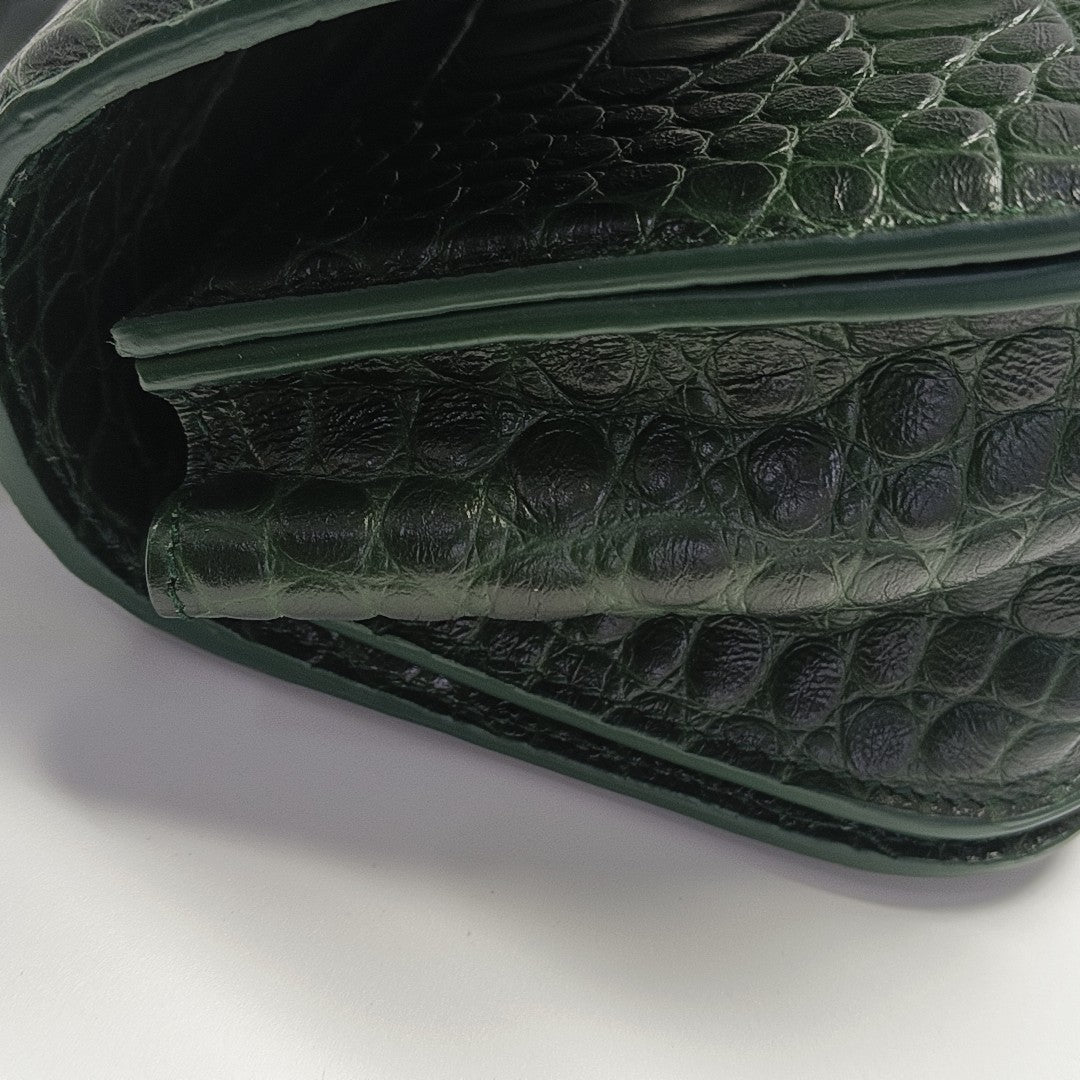 Calfskin Shoulder Bag Green