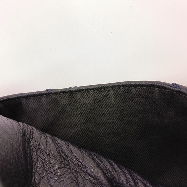Quilted Lambskin Shoulder Bag Black