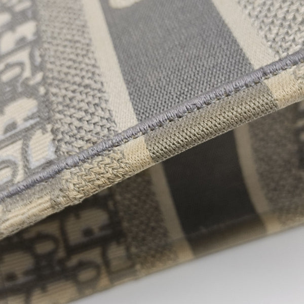 Book Tote Medium Oblique Canvas Gray
