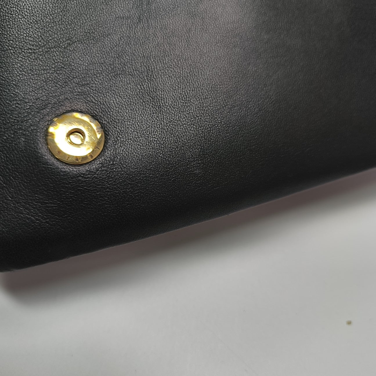 COUSSIN Monogram Lambskin Black