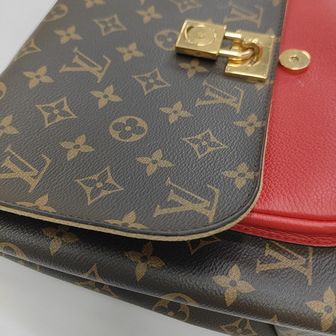 MARIGNAN Monogram Coated Canvas Brown