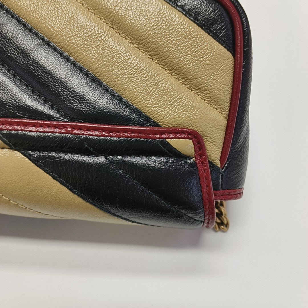 GG Marmont Super Mini Quilted Calfskin Multicolor