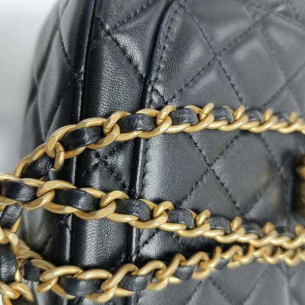 CLASSIC FLAP Mini Quilted Lambskin Black