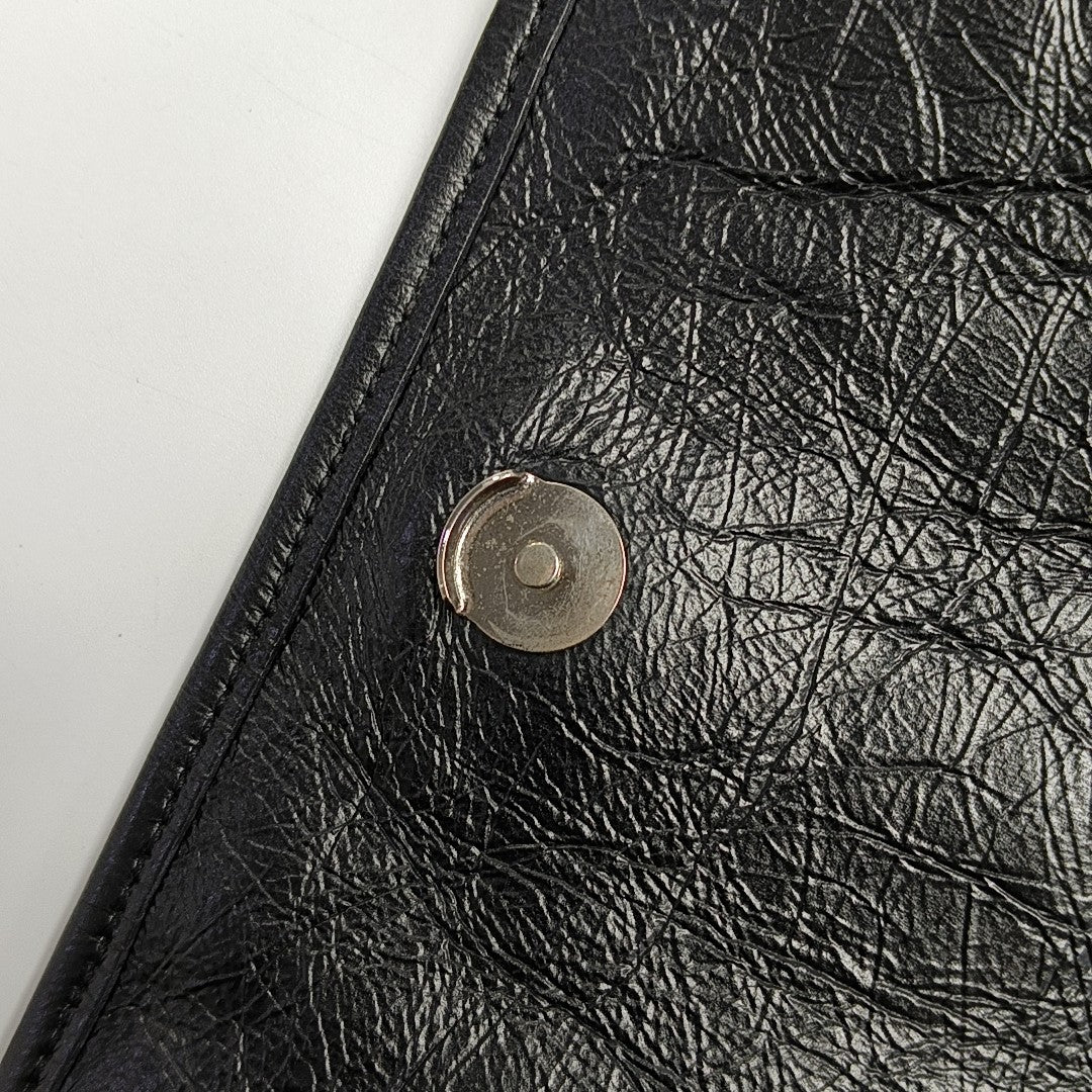 Authenticated pre-owned  NIKI Mini Chevron, Quilted Calfskin Black - Shoulder Bag at Looply