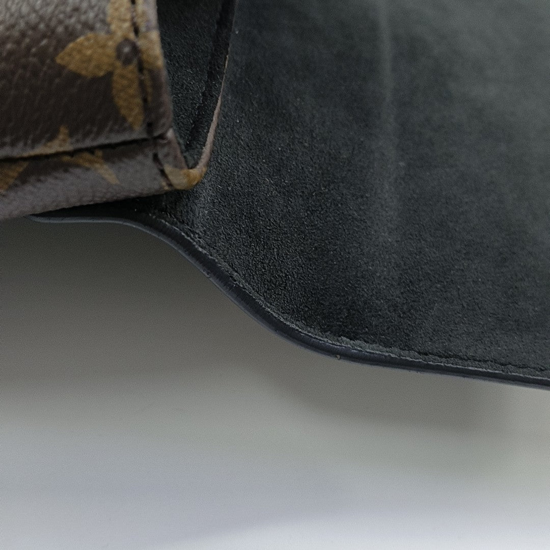 LOCKY BB Monogram Coated Canvas Brown