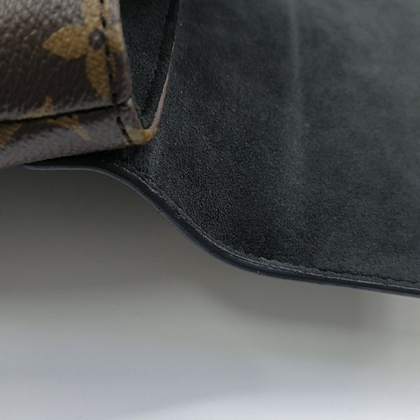 LOCKY BB Monogram Coated Canvas Brown