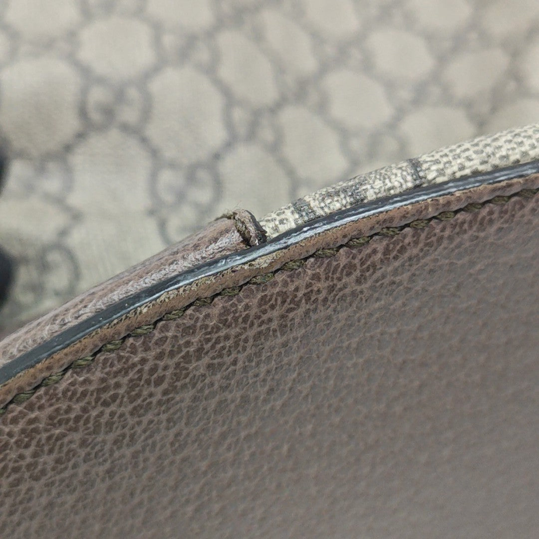 Neo Vintage Monogram Coated Canvas Black