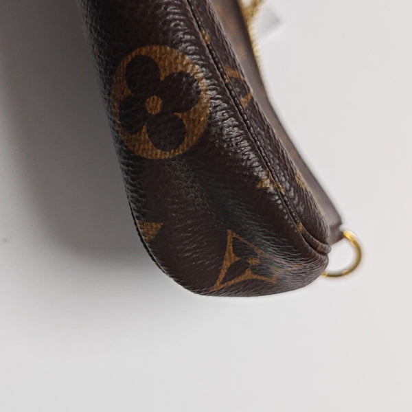 ACCESSOIRES Mini Monogram Coated Canvas Brown