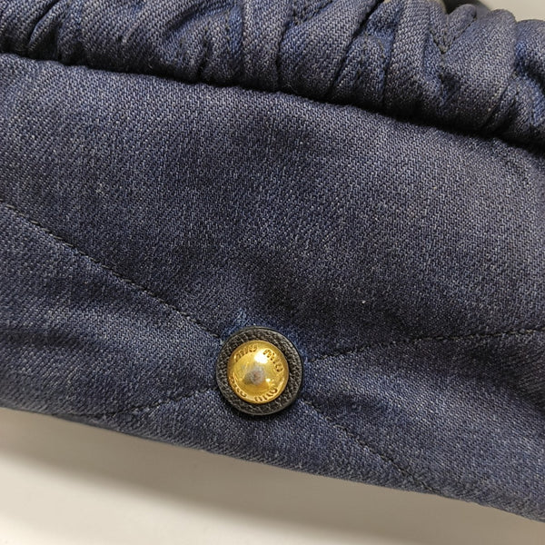 Avenue Quilted Denim Blue