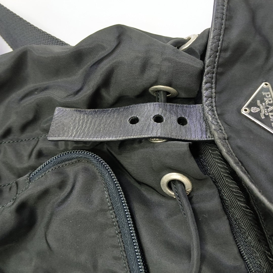 Re-Nylon Backpack Nylon Black