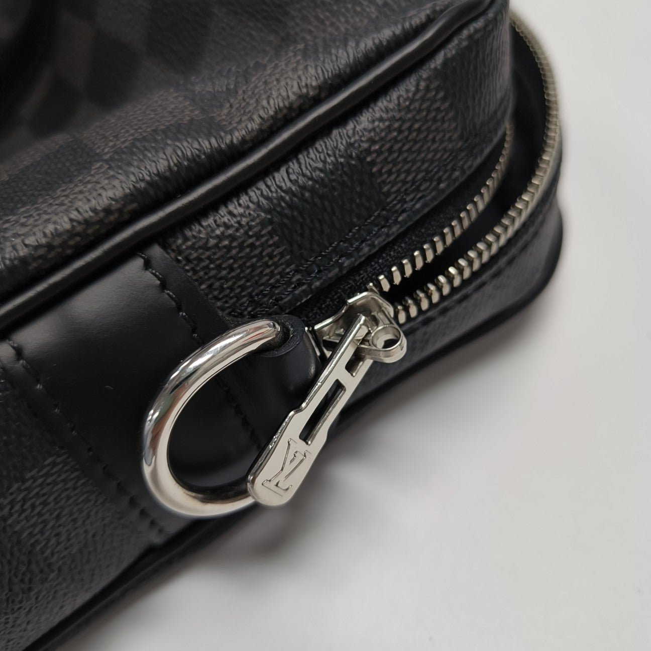 PORTE-DOCUMENTS PM Damier Graphite Coated Canvas Black