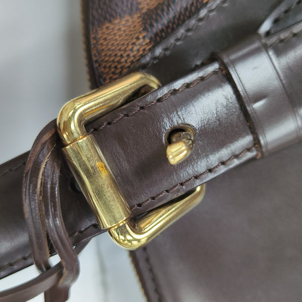 VERONA MM Damier Ebene Coated Canvas Brown