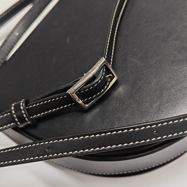 Heel Calfskin Black