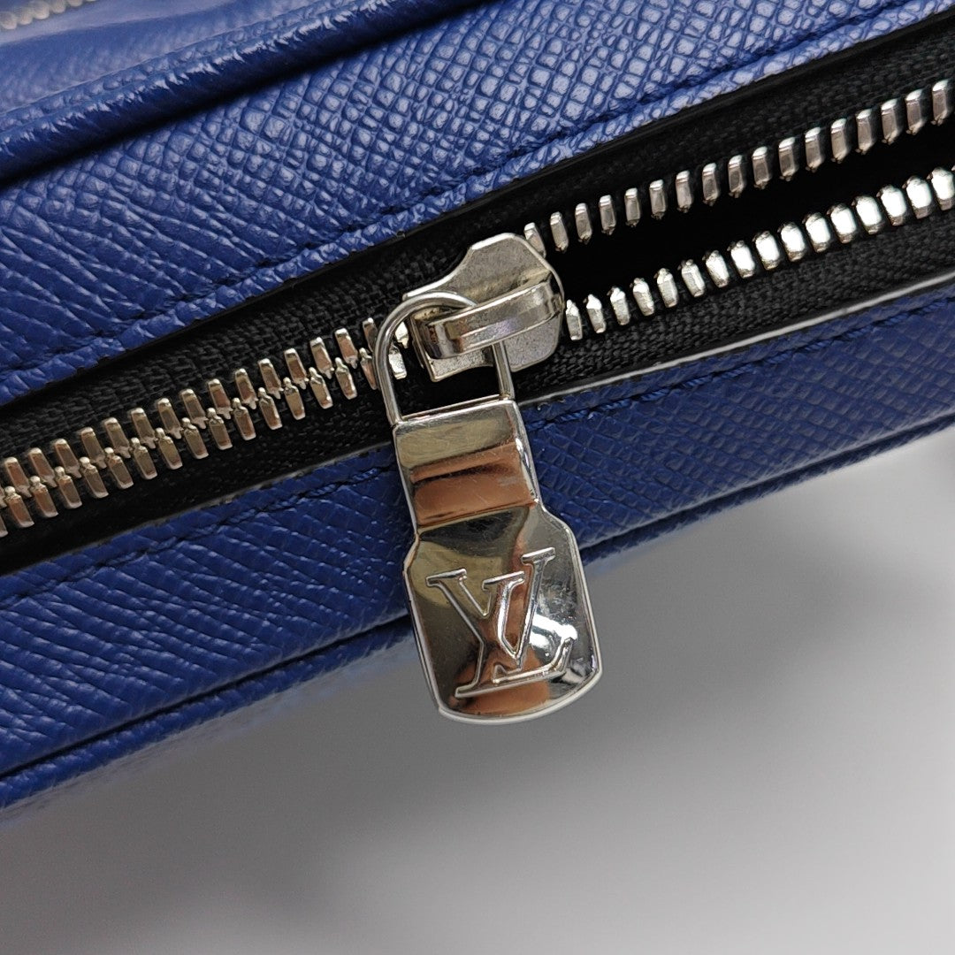OUTDOOR PM Monogram Coated Canvas Blue