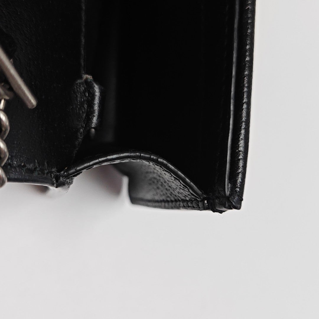 Dionysus Super Mini Monogram Denim Black