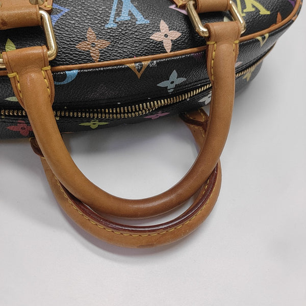 LV × TM DEAUVILLE Monogram Coated Canvas Black