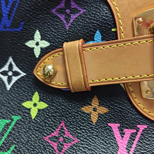 CLAUDIA Monogram Coated Canvas Black