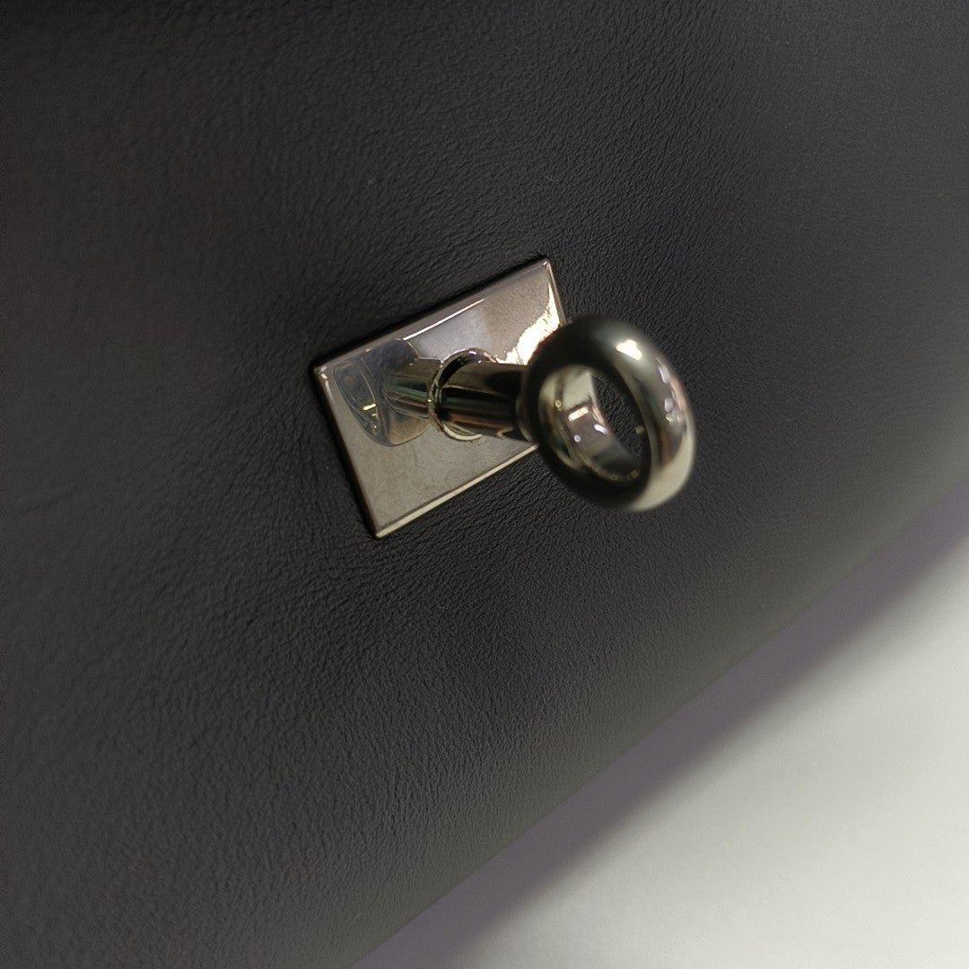 BEL AIR Medium Calfskin Gray