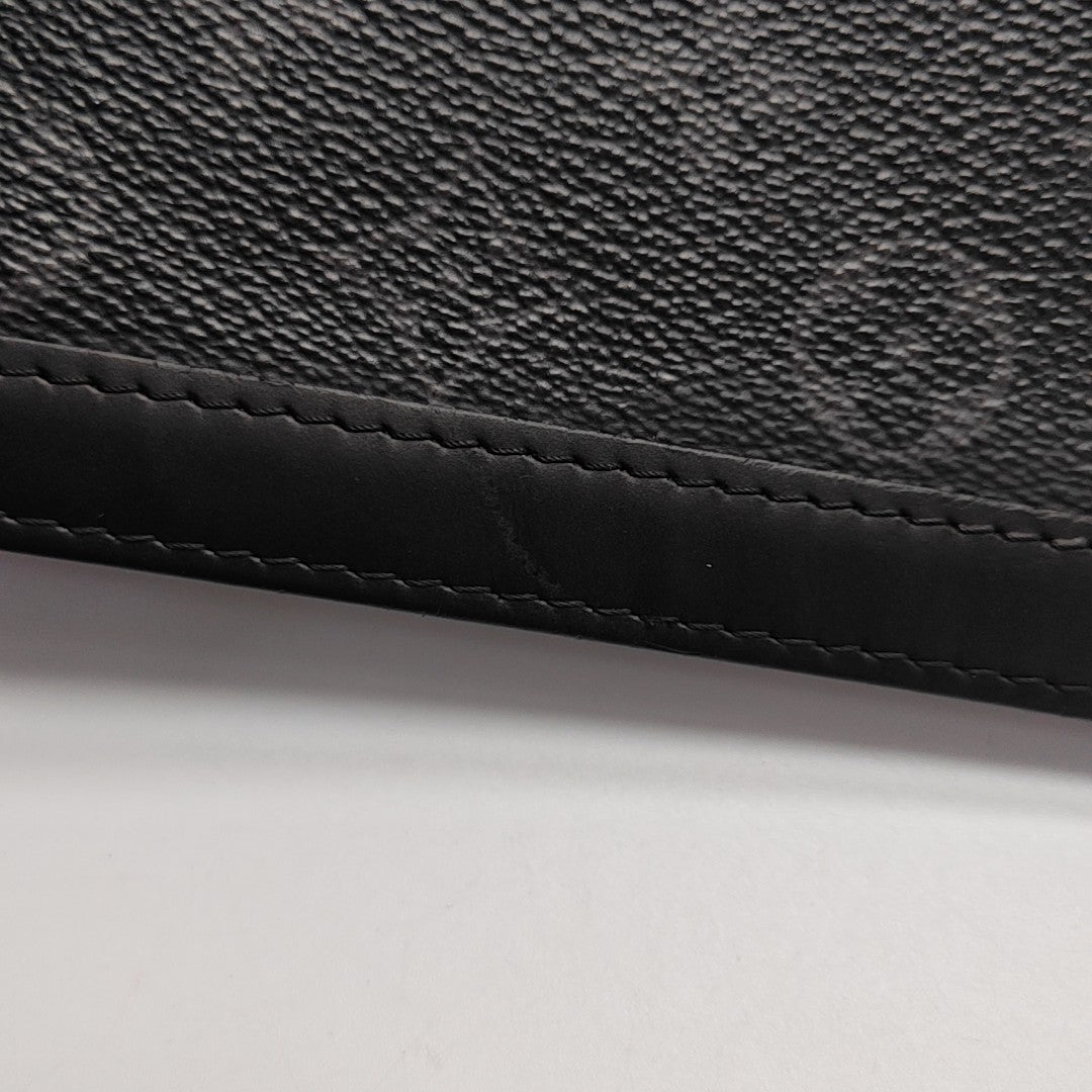 Pochette Voyag MM Monogram Coated Canvas Black