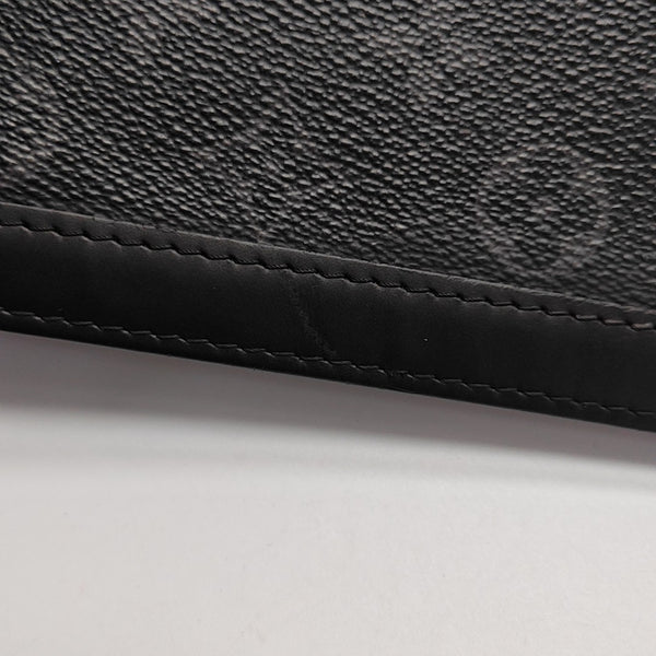 Pochette Voyag MM Monogram Coated Canvas Black